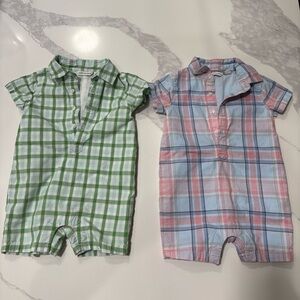 Janie and Jack Boys Romper 3-6 months